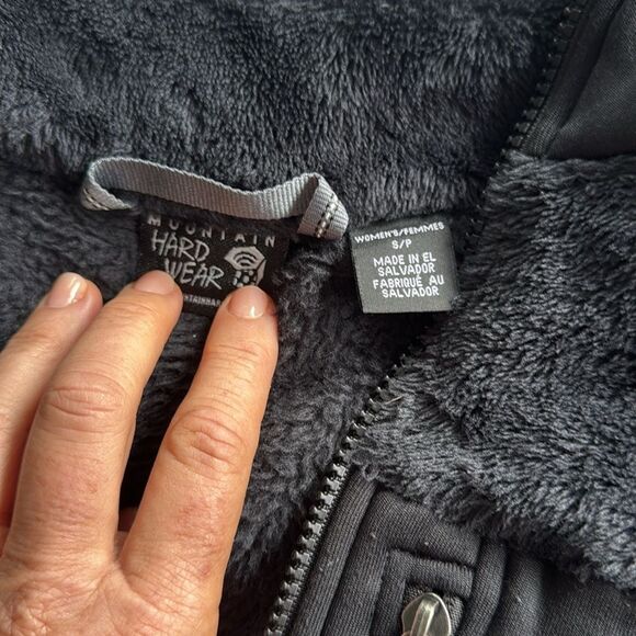 Mountain Hard Wear Polartec High Loft Jacket Black Women’s size S - Picture 5 of 8